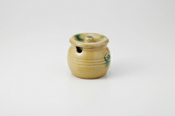 【まとめ買い10個セット品】【38K426-22】黄瀬戸オリベ点 1合たれ壷まごころ第38集【キャンセル/返品不可】【ECJ】