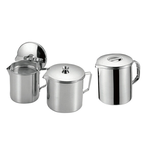 【まとめ買い10個セット品】18-8　オイルポット　2L 【人気 油 オイル ポット 油返し オイルポット オイルポット おしゃれなオイルポット 揚げ物 油 保管 オイルポット オイルボトル 業務用ポット 油保存ポット 油入れ キッチン 油ポット】【ECJ】