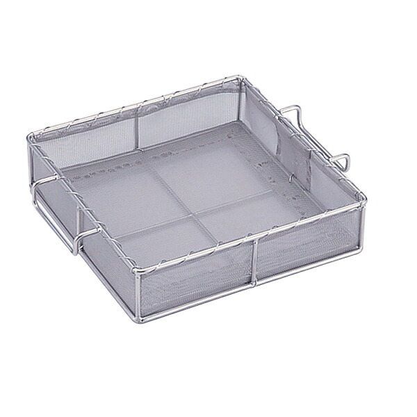 【まとめ買い10個セット品】18-8　一斗缶・角ロート兼用油コシアミ　40メッシュ【ECJ】