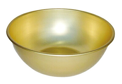 【まとめ買い10個セット品】アルマイト ボール (ゴールド) 28cm【ECJ】