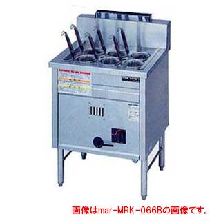 マルゼン ガス式ラーメン釜 角槽型 二槽式 MRK-106B 12A・13A(都市ガス) 【厨房機器】 【メーカー直送/後払い決済不可】 【ゆで麺機 業務用】【ECJ】