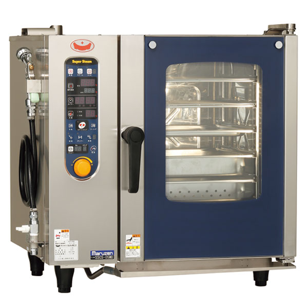 灯し火式 スチームコンベクションオーブン 百貨店水蒸気 分かりやすい続きもの SSCS-05MD【ECJ】