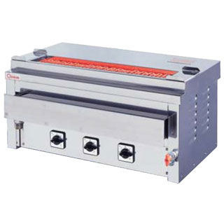 押切電機 卓上型 電気グリラー (串焼卓上タイプ) GK-6T(給排水付) 760×410×350【押切電機株式会社 グリラー フライヤー ウォーマー なら押切電気取り扱いの名調で！】 【メーカー直送/後払い決済不可】【ECJ】
