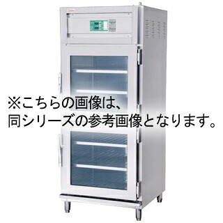 押切電機 電気温蔵庫 (前面開扉タイプ・1枚扉・ガラス型) OHS-75-GA 750×750×1800 【業務用 温蔵ショーケース 人気 ホットショーケース 温蔵庫 フードキャビ フードウォーマー 保温ショーケース】 【メーカー直送/後払い決済不可】【ECJ】
