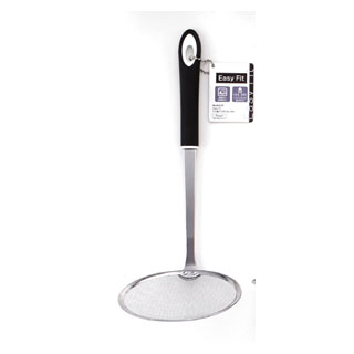 【まとめ買い10個セット品】パール金属 Easy Fit カス揚げ［DW］ BL×WHG-3137【パール金属 家庭用 食器洗い乾燥機対応 ソフトハンドルで持ちやすい カス揚げ 販売 業務用】【ECJ】