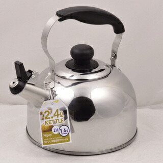 【まとめ買い10個仕掛ける品】パール金属 レジョイプラス ステンレス鋼製笛吹き湯わかし2.4L HB-7349 【ECJ】