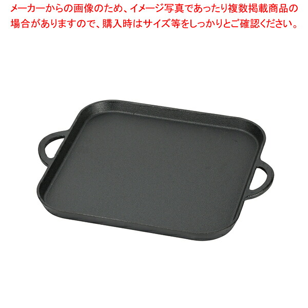 【まとめ買い10個セット品】スプラウト 鉄鋳物製角型プレート27×27cm 【ECJ】