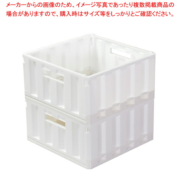 【まとめ買い10個セット品】スキット 折りたたみ式コンテナ（L） 【ECJ】