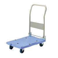 ナンシン サイレントマスター DSK-101 ブルー 1台 【梱包 作業用品 台車 脚立 台車 サイレントマスター DSK-101 本体色：ブルー ナンシン】【ECJ】