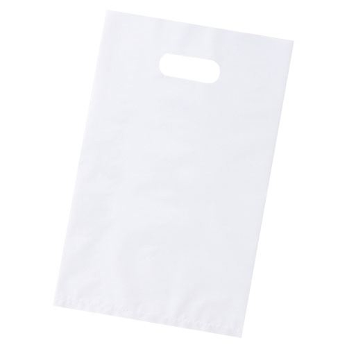 ポリ袋ソフト型 透明 40×50cm 500枚 61-782-39-7 【ラッピング用品 レジ袋・ポリ袋 スクエアバッグ（無地） ポリ袋ソフト型 透明アームバッグ】【ECJ】