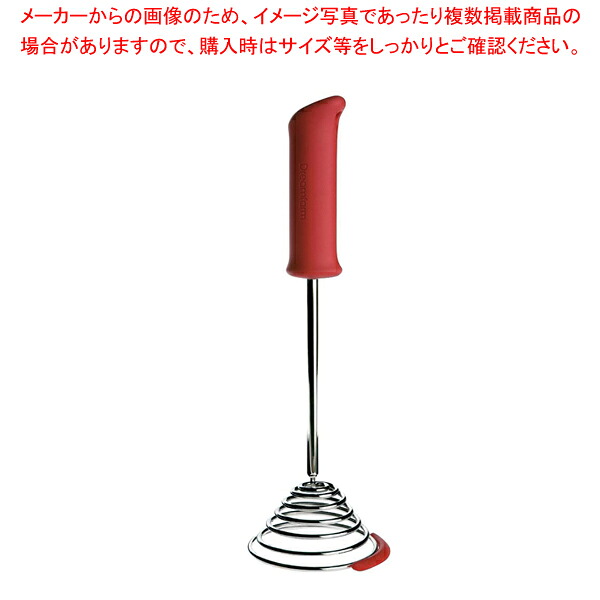 【まとめ買い10個書き割り品】いき込み農園18-8ポテトマッシャー DFSM3024 赤いこと【 マッシャー ポテトマッシャー じゃがいも マッシャー ポテトマッシャー お役目用ジャガタラ芋つぶし器 コロッケ じゃがいもマッシャー じゃがいもを潰す物の具】【ECJ】