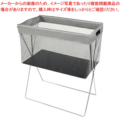 サイドワゴン･メッシュ R-336 グレー マジックテープ式【人気 業務用 販売 通販】【ECJ】