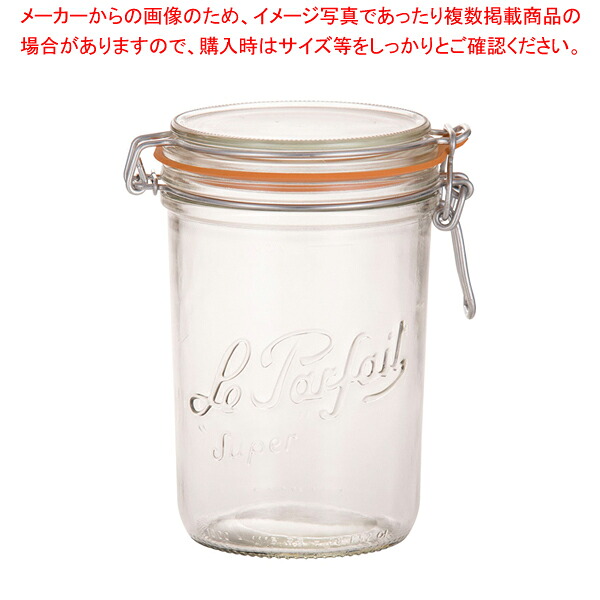 【まとめ買い10個セット品】ル・パルフェ ガラス テリーヌジャー 940053 1000cc【ECJ】｜マルシェ＆キッチンカーWORLD
