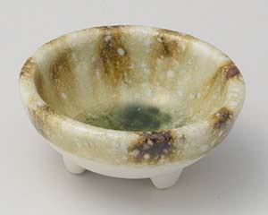 【まとめ買い10個セット品】和食器 ミ017-378 灰釉アワビ丸千代口【キャンセル/返品不可】【ECJ】|マルシェ&キッチンカーWORLD
