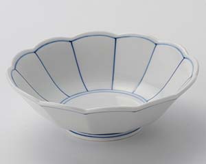 【まとめ買い10個セット品】和食器 カ022-188 菊割筋刺身鉢【キャンセル/返品不可】【ECJ】|マルシェ&キッチンカーWORLD