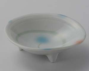 【まとめ買い10個仕掛ける品】和食器 ア023-128 風力タービン三ツ足3.0鉢【取りやめる/返品不可】【ECJ】