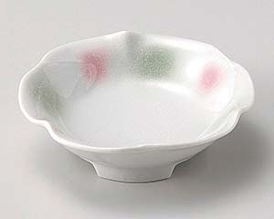 【まとめ買い10個セット品】和食器 ユ034-218 淡雪二色吹花型5.0鉢【キャンセル/返品不可】【ECJ】