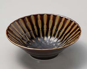 【まとめ買い10個セット品】和食器 ア052-068 竹林アメ16cm鉢【キャンセル/返品不可】【ECJ】