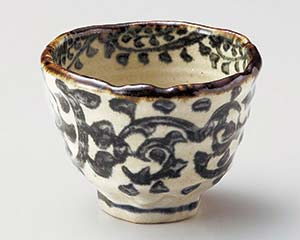【まとめ買い10個セット品】和食器 オ059-028 タコ唐草深口小鉢【キャンセル/返品不可】【ECJ】