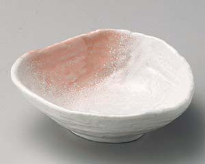 【まとめ買い10個仕掛ける品】和食器 ア066-298 サクラ色吹三角小鉢【とり止める/返品不可】【ECJ】