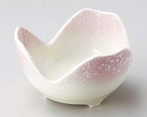 【まとめ買い10個セット品】和食器 ミ070-498 ピンク白吹割山椒3.3小鉢【キャンセル/返品不可】【ECJ】