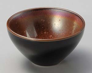 【まとめ買い10個セット品】和食器 ア078-428 ブラックボール レッド【キャンセル/返品不可】【ECJ】