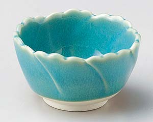 【まとめ買い10個セット品】和食器 テ080-138 淡緑輪花小付【キャンセル/返品不可】【ECJ】