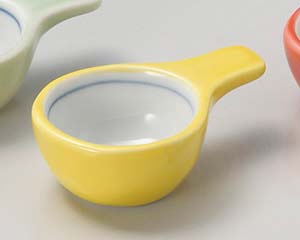 【まとめ買い10個セット品】和食器 ミ090-338 黄釉手付丸珍味【キャンセル/返品不可】【ECJ】|マルシェ&キッチンカーWORLD
