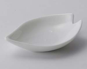 【まとめ買い10個セット品】和食器 ロ091-218 さくら型珍味ホワイト【キャンセル/返品不可】【ECJ】