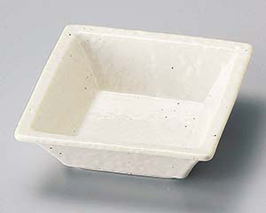 【まとめ買い10個セット品】和食器 ホ101-268 粉引松花堂角鉢【キャンセル/返品不可】【ECJ】｜マルシェ＆キッチンカーWORLD