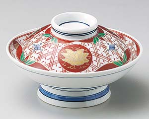 【まとめ買い10個書き割り品】和食器 ツ103-028 錦華陽紋7.0骨むし【とり止める/返品不可】【ECJ】