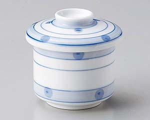 【まとめ買い10個セット品】和食器 ロ116-268 ダミラインむし碗【キャンセル/返品不可】【ECJ】|マルシェ&キッチンカーWORLD