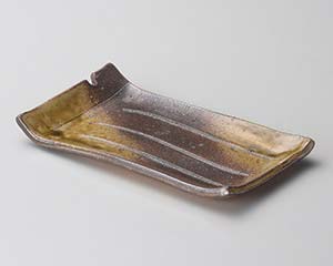 【まとめ買い10個セット品】和食器 ミ145-188 備前風串取り皿(小)【キャンセル/返品不可】【ECJ】｜マルシェ＆キッチンカーWORLD