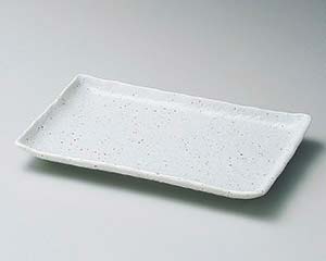 【まとめ買い10個仕掛ける品】和食器 ア148-208 斑点模様粉引22糎長角皿【とり止める/返品不可】【ECJ】