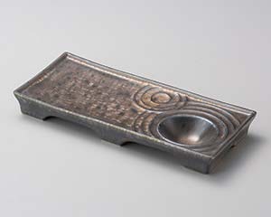【まとめ買い10個仕掛ける品】和食器 タ152-028 金たま物旋風未来永劫口付長角皿【とり止める/返品不可】【ECJ】