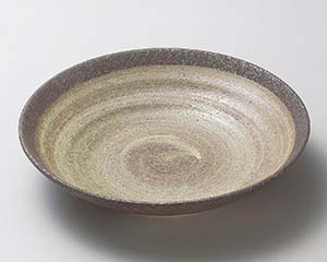 【まとめ買い10個セット品】和食器 ア210-098 刷毛粉引23cm盛鉢【キャンセル/返品不可】【ECJ】