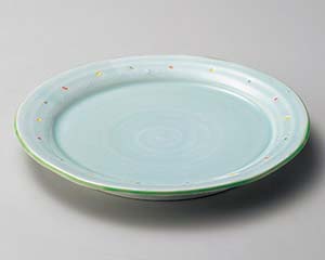 【まとめ買い10個セット品】和食器 ミ179-158 ウォーターブルー7.5皿【キャンセル/返品不可】【ECJ】｜マルシェ＆キッチンカーWORLD 27,000円