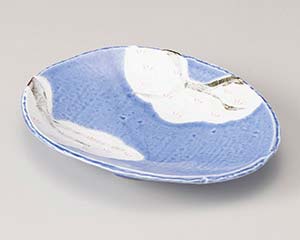 【まとめ買い10個セット品】和食器 ミ198-188 桜木コバルト三つ足楕円鉢【キャンセル/返品不可】【ECJ】|マルシェ&キッチンカーWORLD