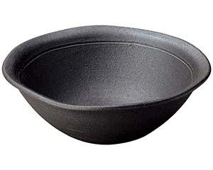 【まとめ買い10個書き割り品】和食器 メ243-078 炭化窯変11.0大鉢【とり止める/返品不可】【ECJ】