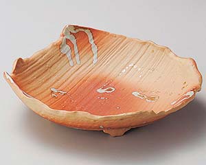 【まとめ買い10個セット品】和食器 ア251-118 火色焼き締盛鉢【キャンセル/返品不可】【ECJ】|マルシェ&キッチンカーWORLD