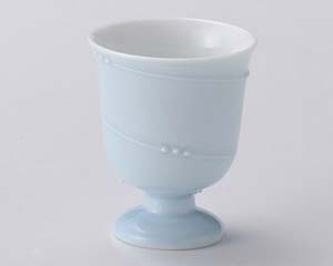【まとめ買い10個セット品】和食器 ト284-318 水青磁うず一珍ワイングラス【キャンセル/返品不可】【ECJ】｜マルシェ＆キッチンカーWORLD