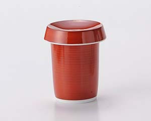 【まとめ買い10個仕掛ける品】和食器 ロ287-028 赤巻ひれ酒【取り止める/返品不可】【ECJ】 食器-その他