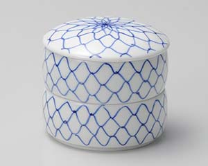 【まとめ買い10個仕掛ける品】和食器 チ300-178 網画二段重(中)【取り止める/返品不可】【ECJ】 その他-食器・カトラリー・グラス