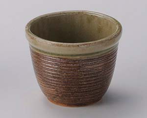 【まとめ買い10個仕掛ける品】和食器 ユ302-438 美濃伊賀千段玉目の前猪口【取りやめる/返品不可】【ECJ】