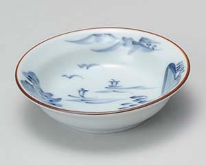 【まとめ買い10個セット品】和食器 チ304-438 山水そば薬味皿【キャンセル/返品不可】【ECJ】