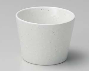 【まとめ買い10個仕掛ける品】和食器 ユ304-508 雪粉引目の前猪口【取りやめる/返品不可】【ECJ】