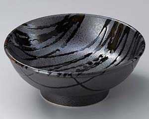 【まとめ買い10個セット品】和食器 ミ318-148 黒伊賀十草高浜7.0玉丼【キャンセル/返品不可】【ECJ】｜マルシェ＆キッチンカーWORLD