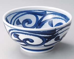 【まとめ買い10個セット品】和食器 ト327-248 藍草紋さぬき丼【キャンセル/返品不可】【ECJ】｜マルシェ＆キッチンカーWORLD