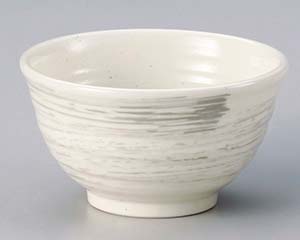 【まとめ買い10個セット品】和食器 ア336-148 白刷毛目5.0深口丼【キャンセル/返品不可】【ECJ】｜マルシェ＆キッチンカーWORLD