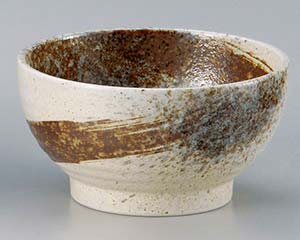 【まとめ買い10個セット品】和食器 ハ336-188 志野サビ刷毛5.5釜上丼【キャンセル/返品不可】【ECJ】